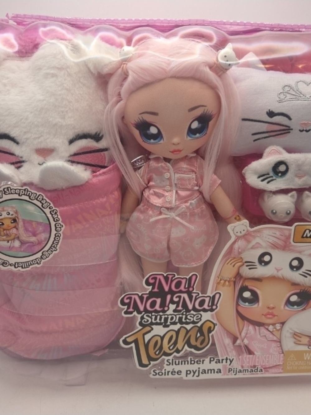 Na! Na! Na! Surprise Teens Slumber Party Doll - Pink
